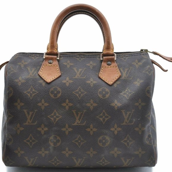 Louis Vuitton Handbags - Auth Louis Vuitton Speedy 25 Satchel #29273L41B